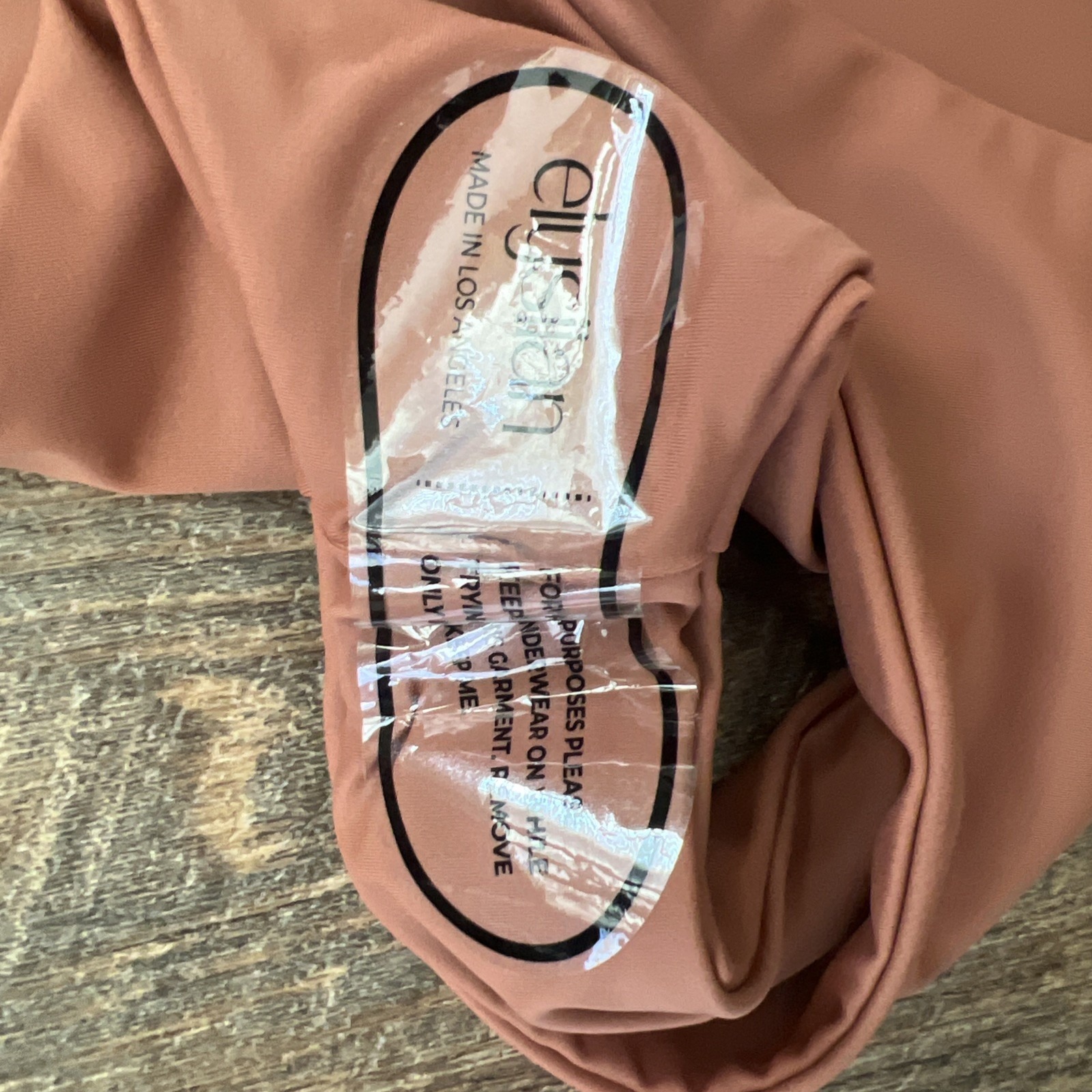 Elysiian Swim Menton Bikini Set Women's Small Muted Dusty Rose Beach Pool — image 7 of 8
